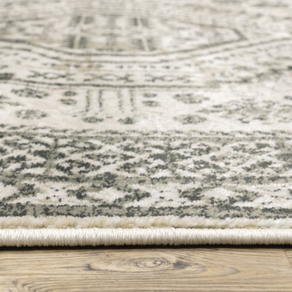 Oriental Weavers Georgia  Ivory Grey Vintage