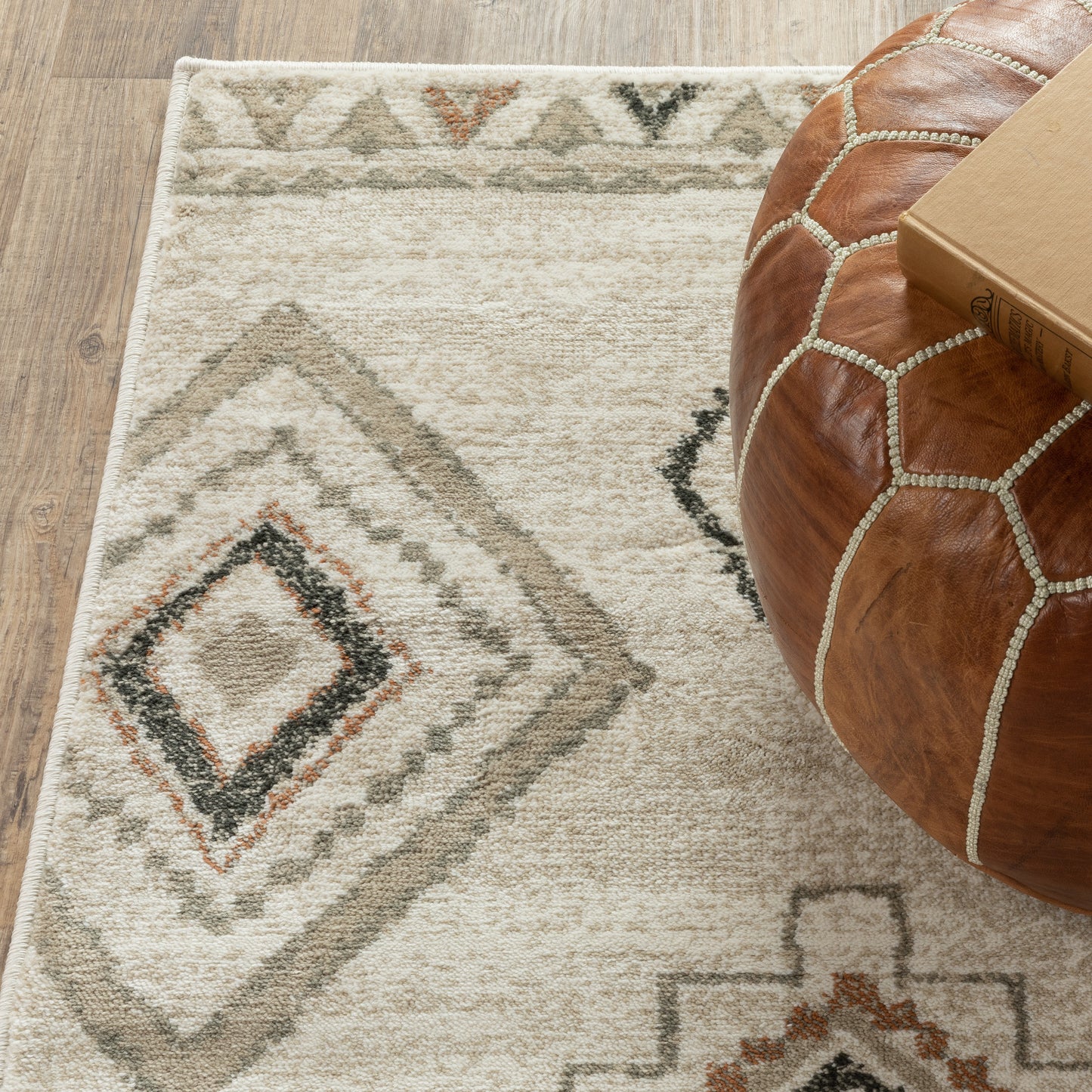 Oriental Weavers Georgia  Ivory Orange Bohemian