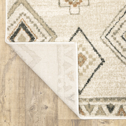 Oriental Weavers Georgia  Ivory Orange Bohemian