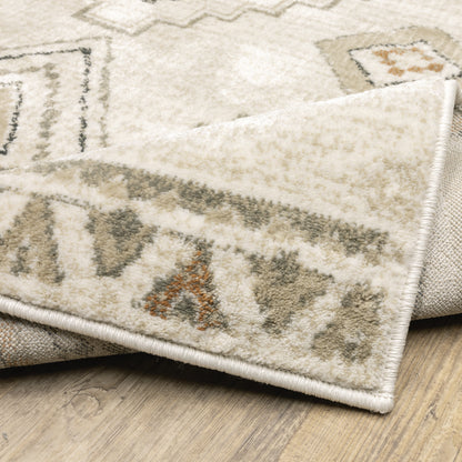 Oriental Weavers Georgia  Ivory Orange Bohemian