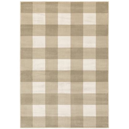 Oriental Weavers Georgia  Beige Ivory Farmhouse