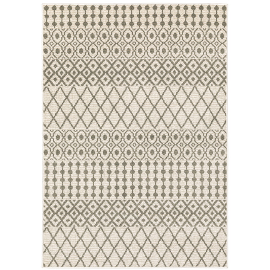 Oriental Weavers Georgia  Ivory Grey Scandinavian