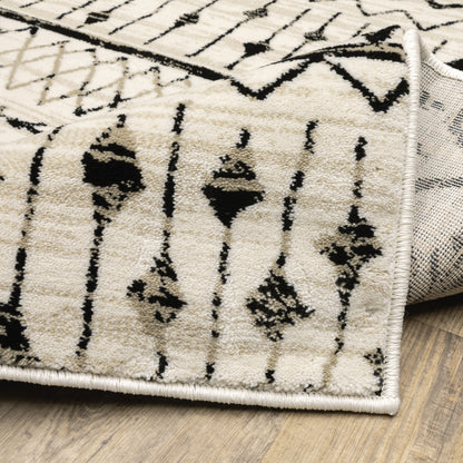 Oriental Weavers Georgia  Ivory Black Bohemian