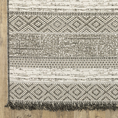 Oriental Weavers Gillian  Beige Black Southwestern