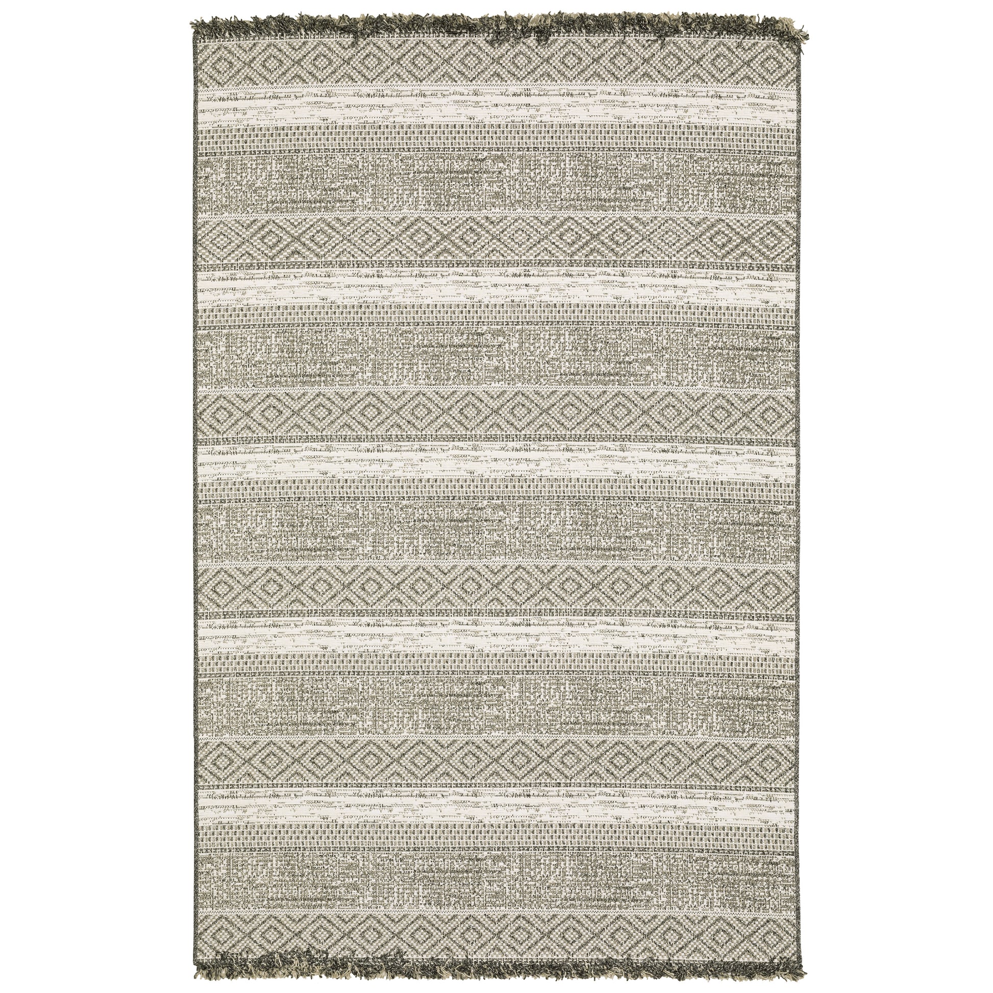 Oriental Weavers Gillian  Beige Black Southwestern