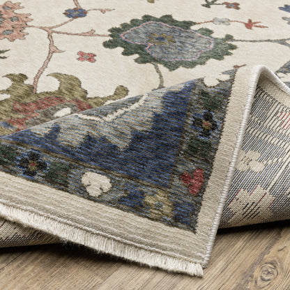 Oriental Weavers Hastings  Blue Ivory Traditional