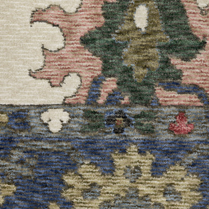 Oriental Weavers Hastings  Blue Ivory Traditional