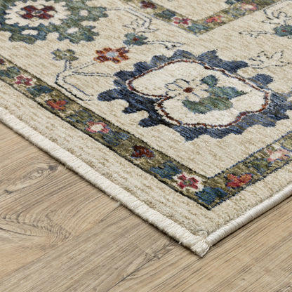 Oriental Weavers Hastings  Ivory Blue Traditional