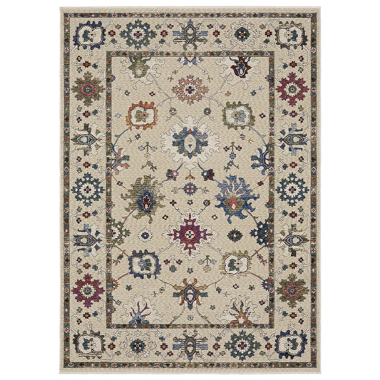 Oriental Weavers Hastings  Ivory Blue Traditional