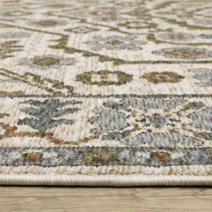 Oriental Weavers Hastings  Ivory Rust Traditional