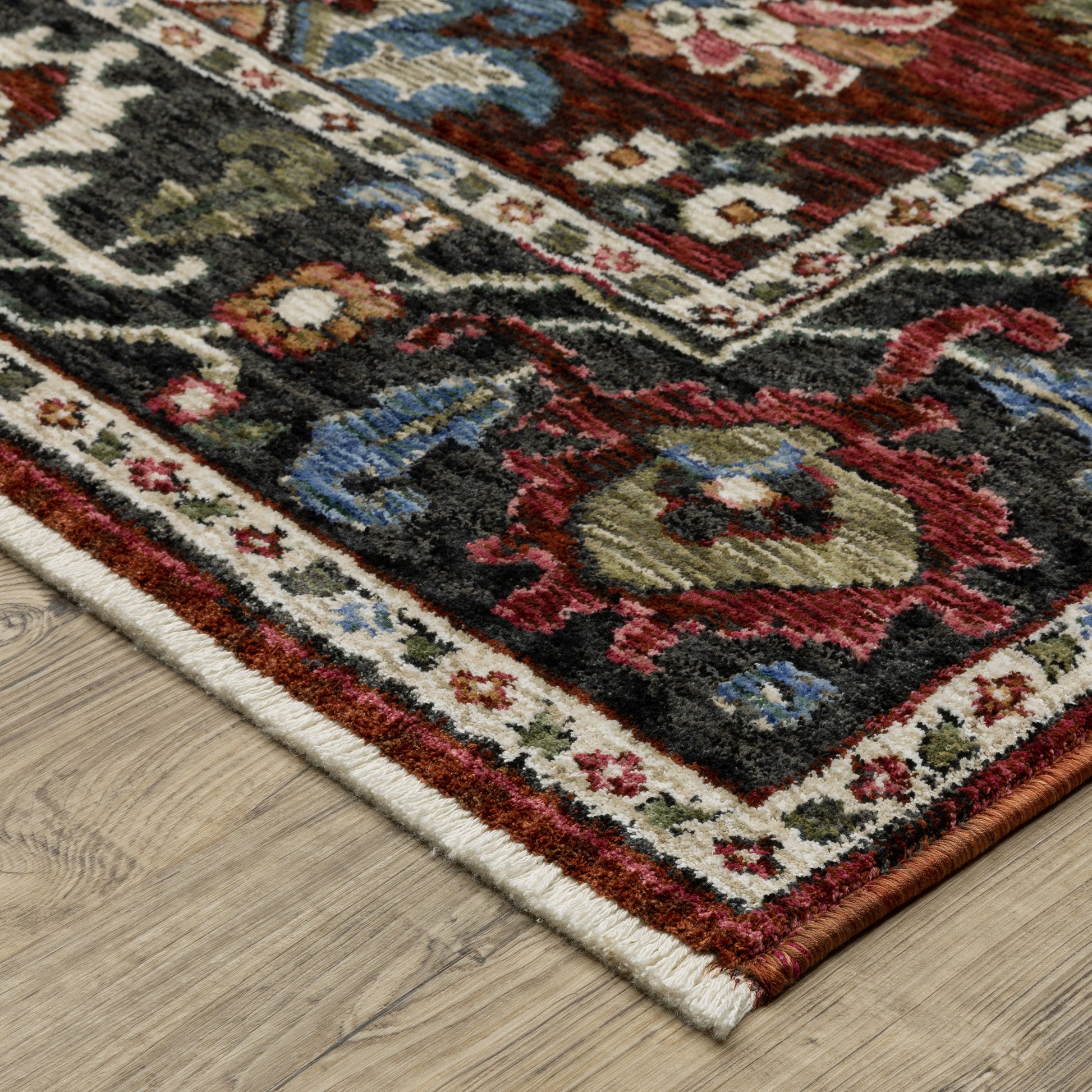 Oriental Weavers Hastings  Red Multi Traditional
