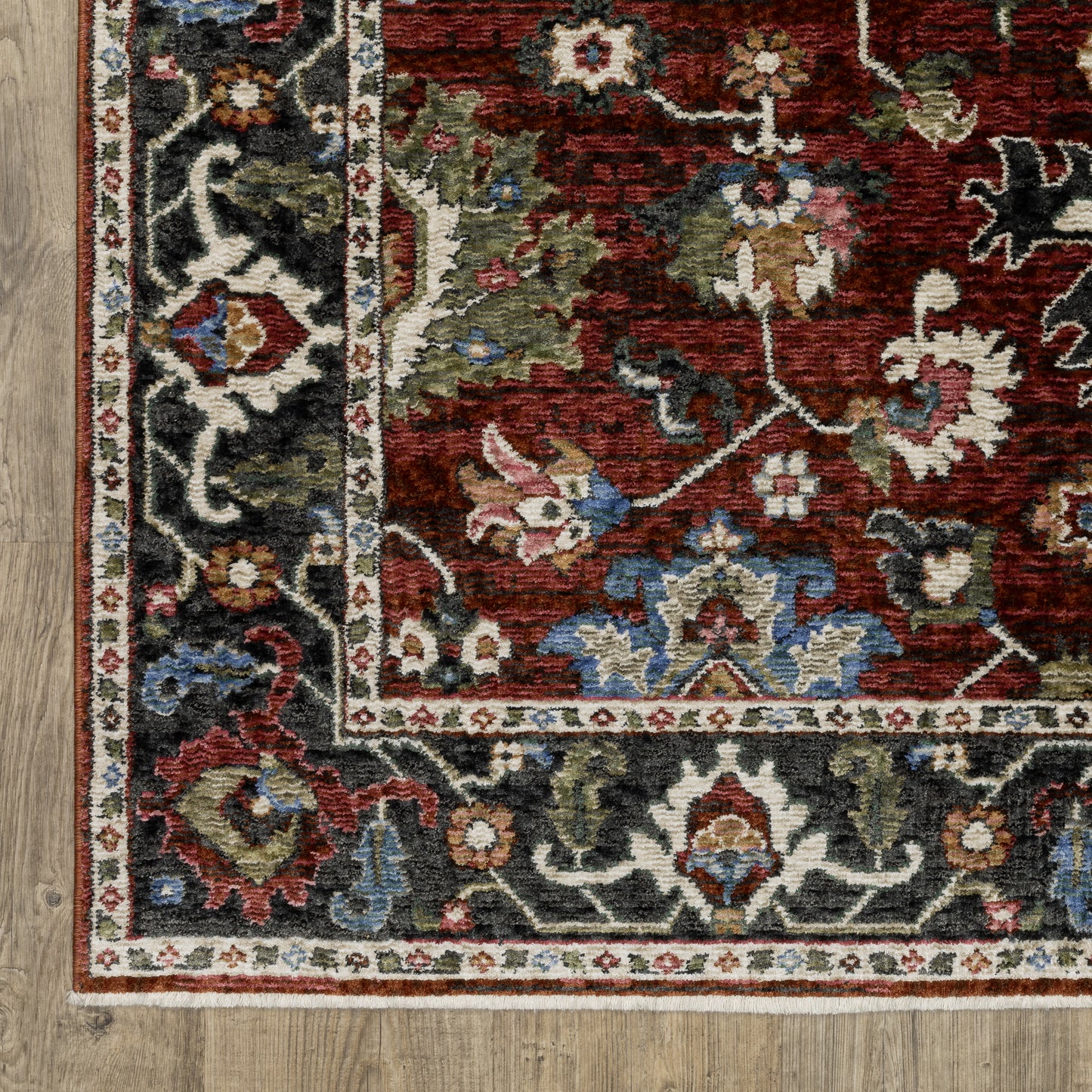 Oriental Weavers Hastings  Red Multi Traditional
