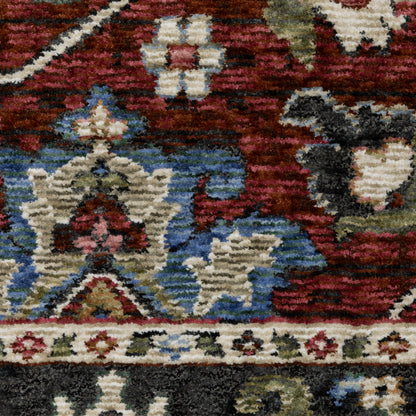 Oriental Weavers Hastings  Red Multi Traditional