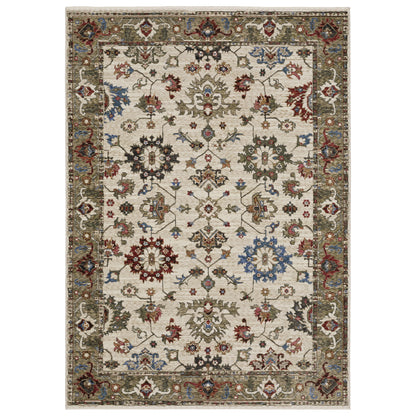 Oriental Weavers Hastings  Ivory Green Traditional