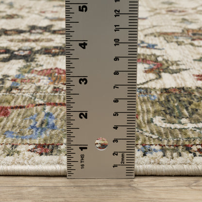 Oriental Weavers Hastings  Ivory Green Traditional