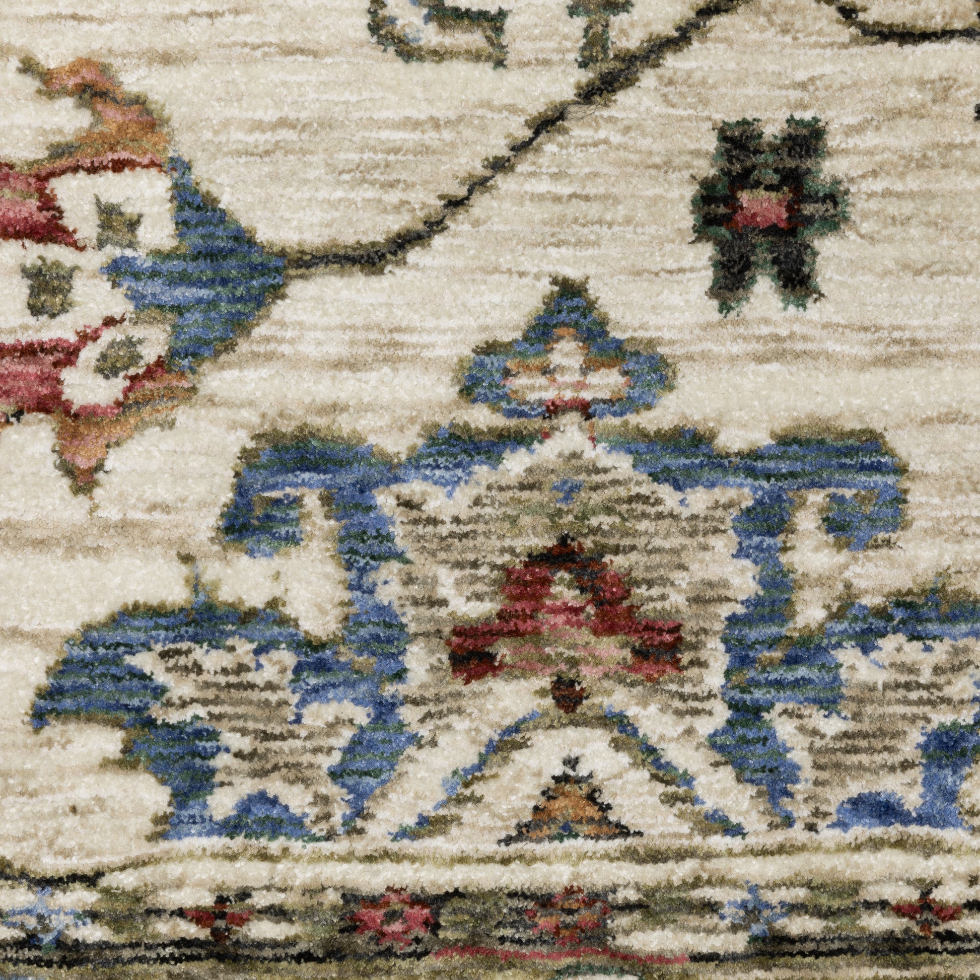 Oriental Weavers Hastings  Ivory Green Traditional