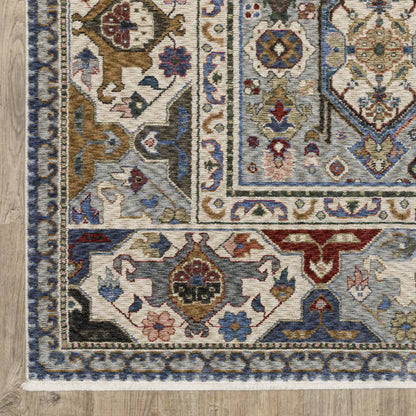 Oriental Weavers Hastings  Blue Grey Traditional