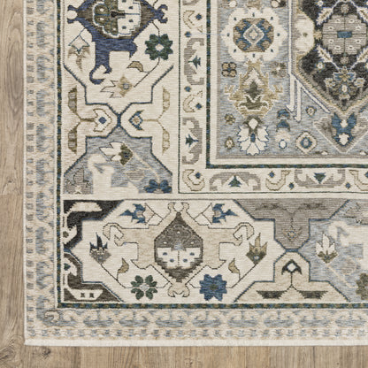 Oriental Weavers Hastings  Ivory Blue Traditional