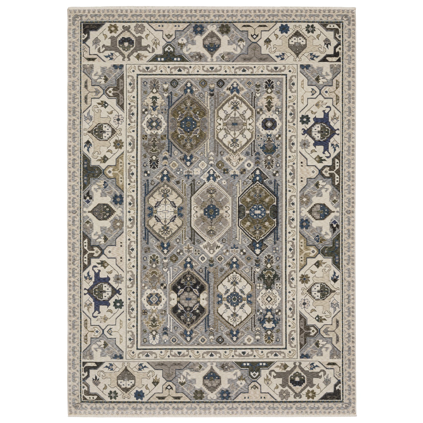 Oriental Weavers Hastings  Ivory Blue Traditional
