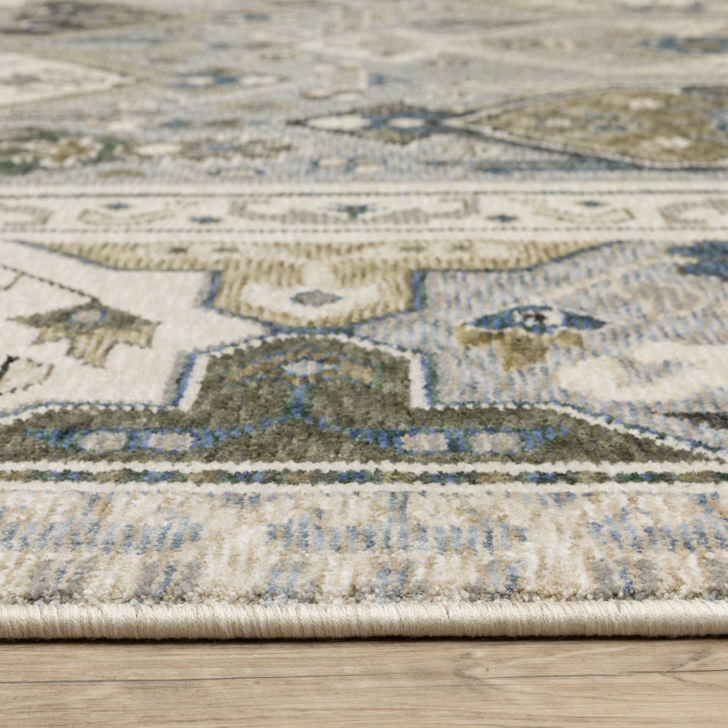 Oriental Weavers Hastings  Ivory Blue Traditional
