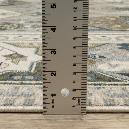 Oriental Weavers Hastings  Ivory Blue Traditional