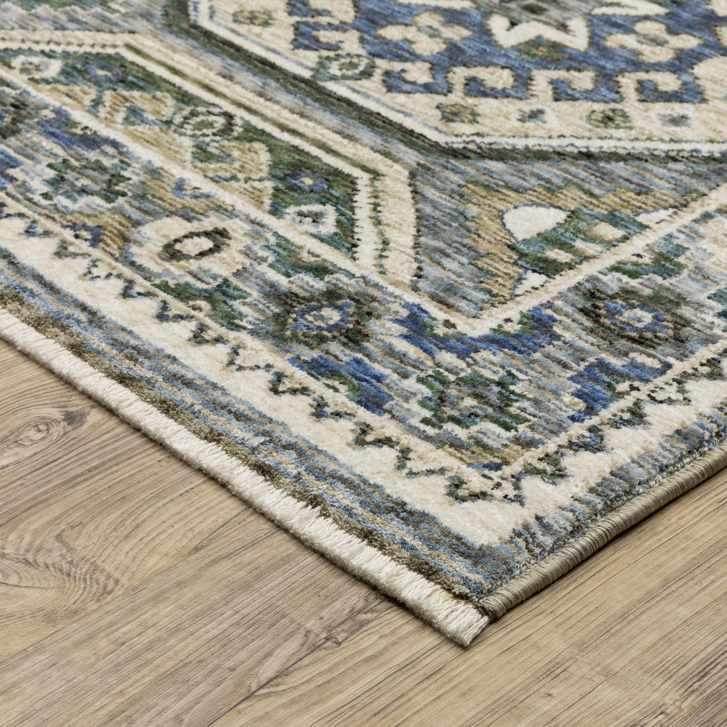 Oriental Weavers Hastings  Ivory Blue Global