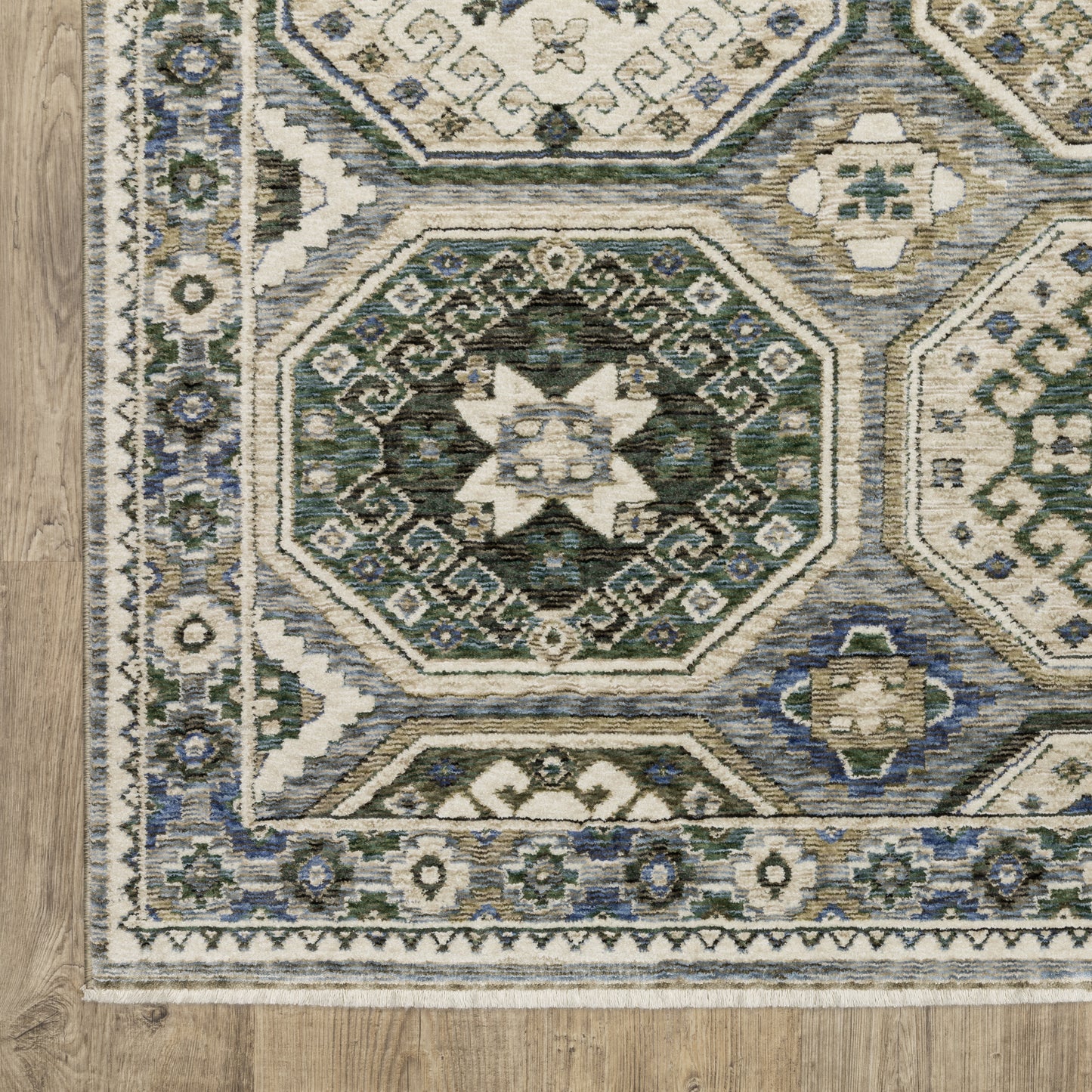 Oriental Weavers Hastings  Ivory Blue Global