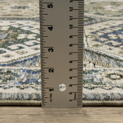 Oriental Weavers Hastings  Ivory Blue Global