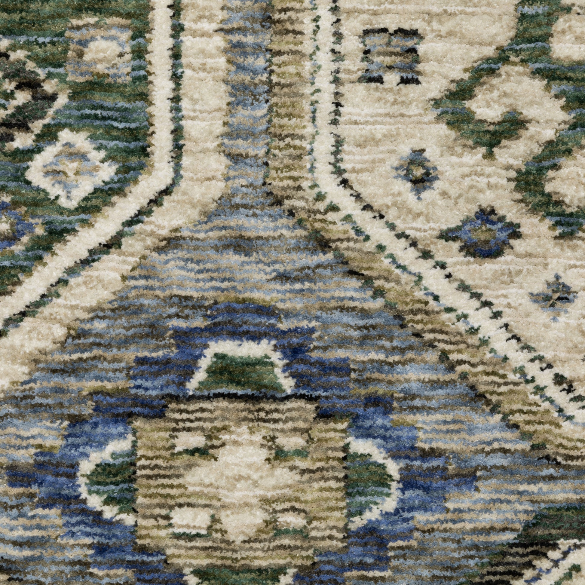 Oriental Weavers Hastings  Ivory Blue Global