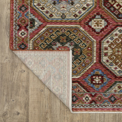 Oriental Weavers Hastings  Pink Red Global