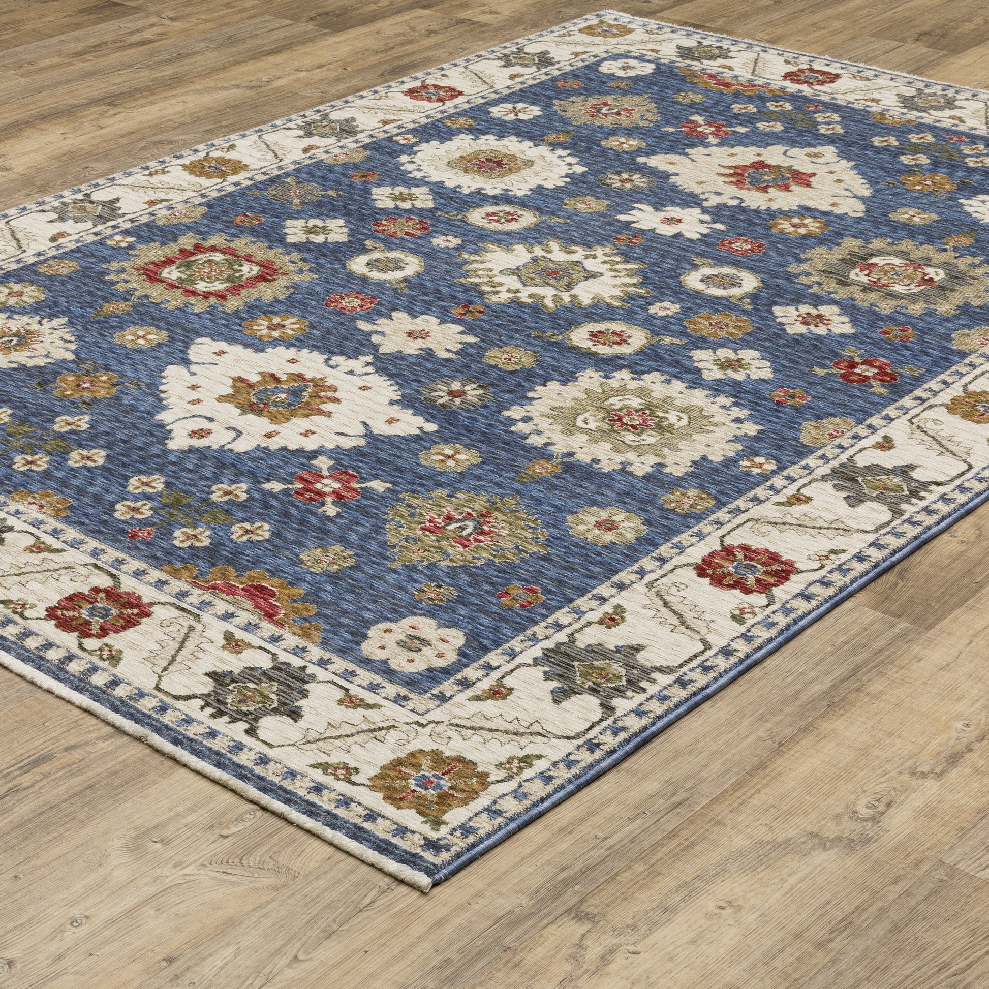 Oriental Weavers Hastings  Blue Ivory Traditional
