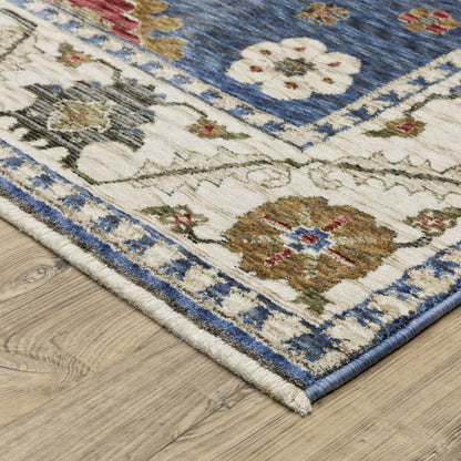 Oriental Weavers Hastings  Blue Ivory Traditional