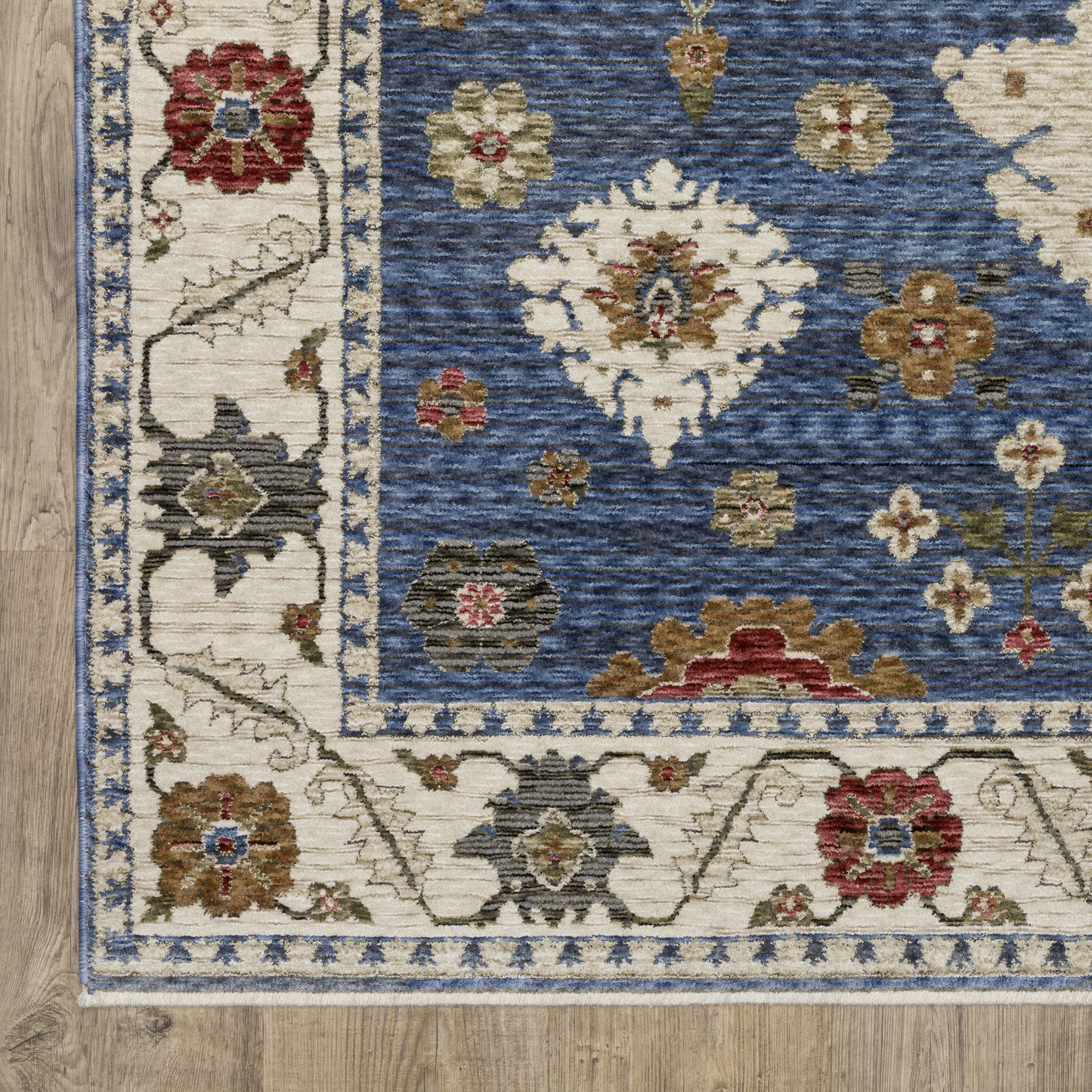 Oriental Weavers Hastings  Blue Ivory Traditional