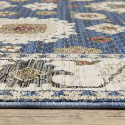Oriental Weavers Hastings  Blue Ivory Traditional