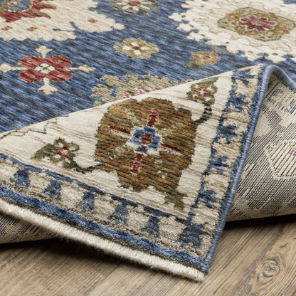 Oriental Weavers Hastings  Blue Ivory Traditional
