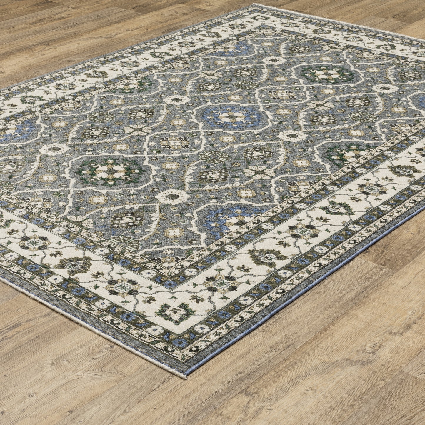 Oriental Weavers Hastings  Blue Grey Traditional