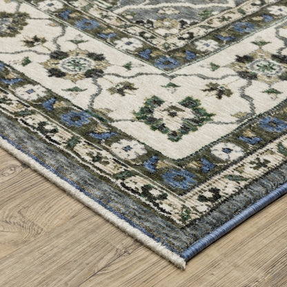 Oriental Weavers Hastings  Blue Grey Traditional
