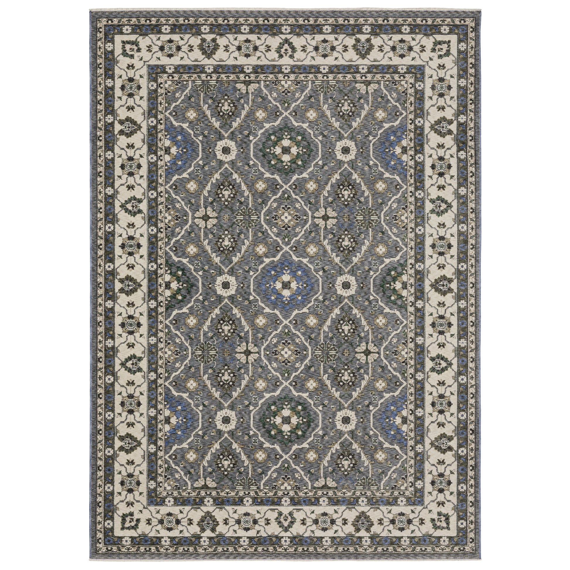 Oriental Weavers Hastings  Blue Grey Traditional