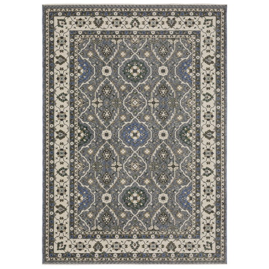 Oriental Weavers Hastings  Blue Grey Traditional