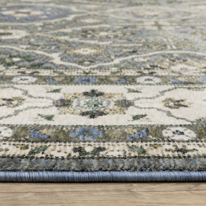 Oriental Weavers Hastings  Blue Grey Traditional