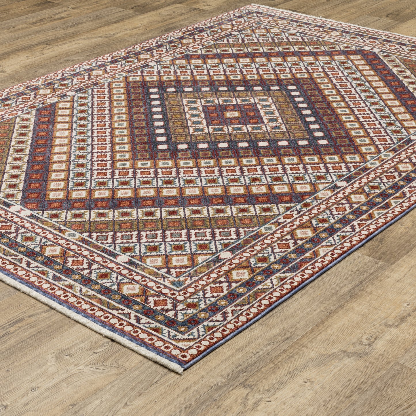 Oriental Weavers Hastings  Red Multi Bohemian