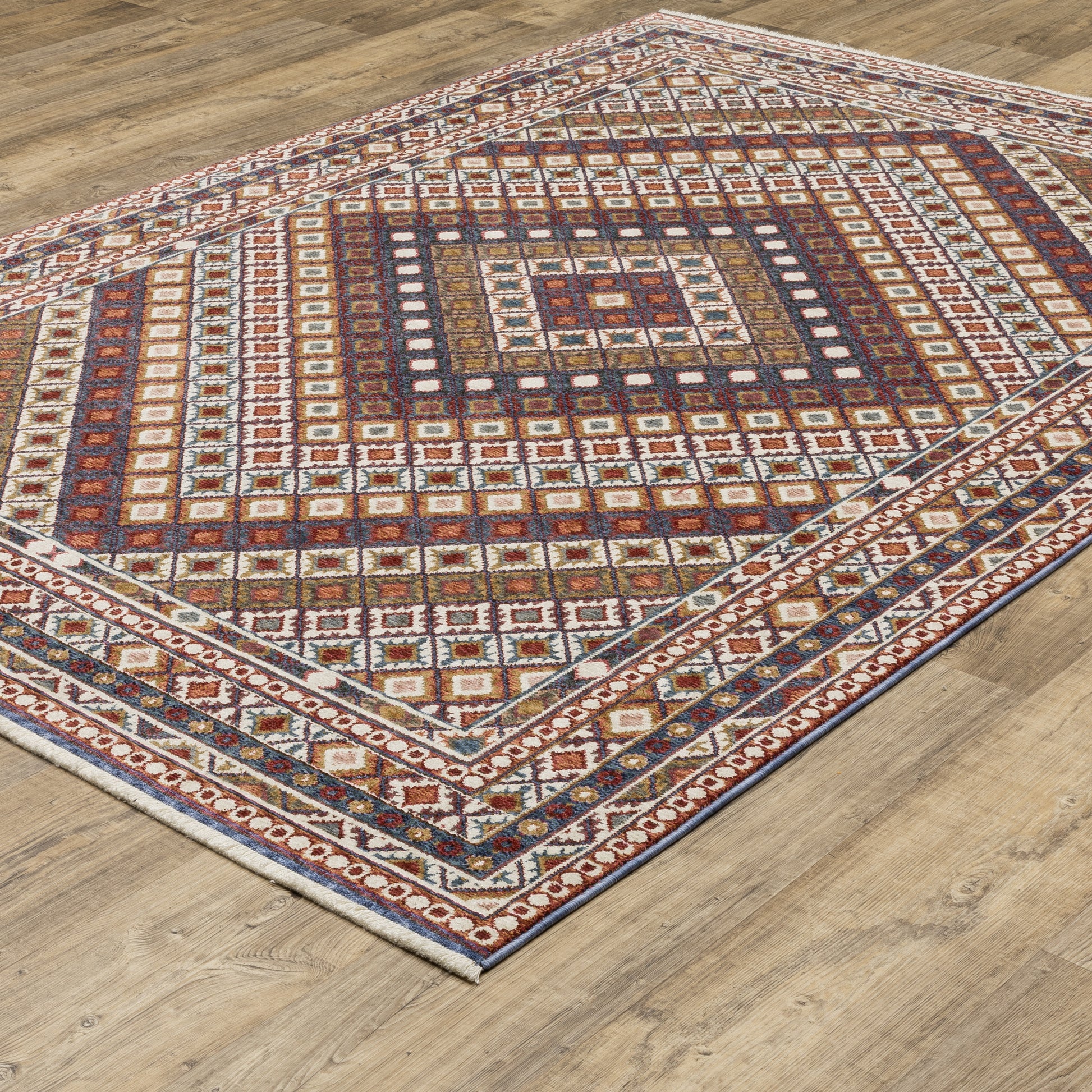 Oriental Weavers Hastings  Red Multi Bohemian