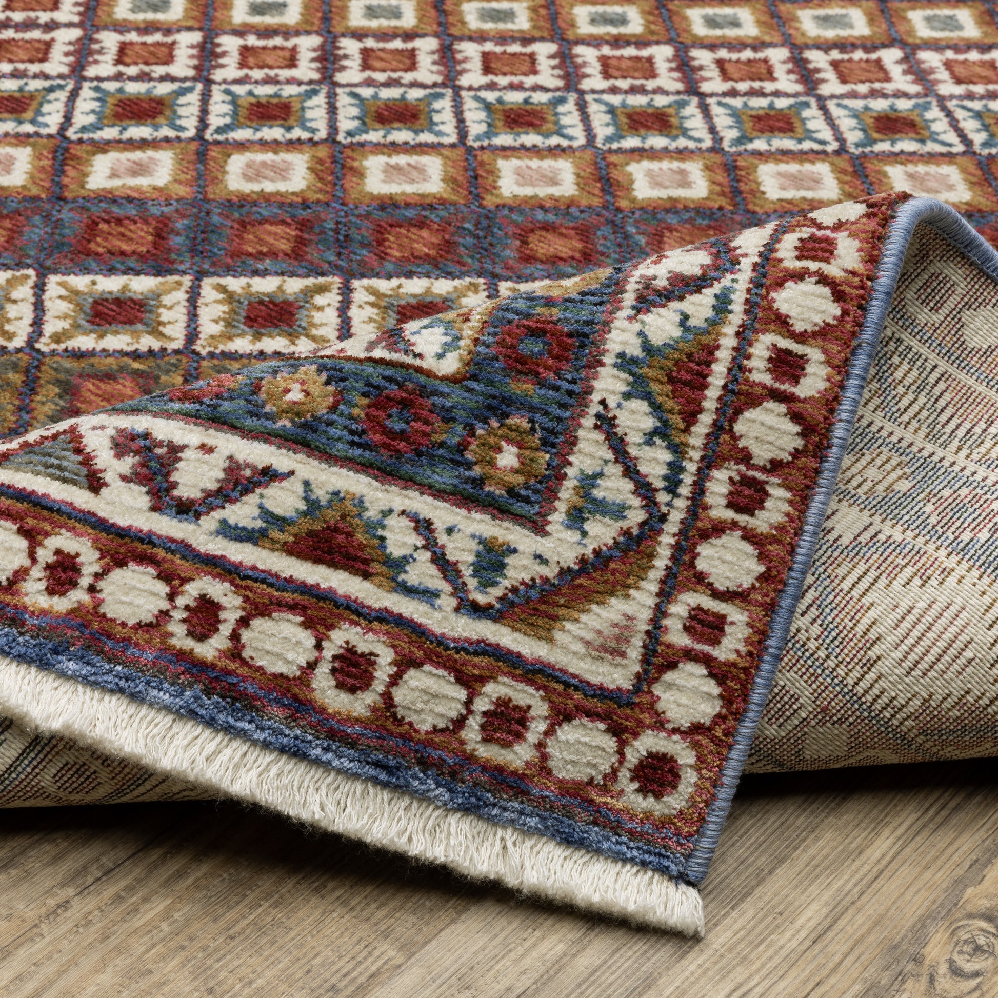 Oriental Weavers Hastings  Red Multi Bohemian
