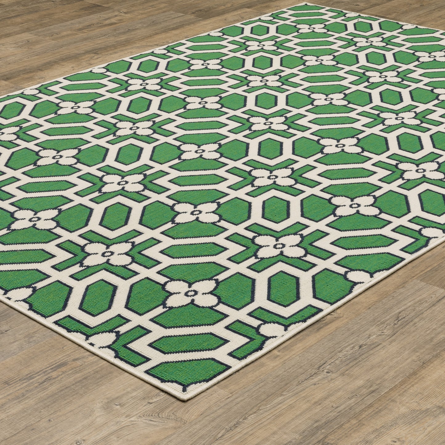 Oriental Weavers Havana  Ivory Green Casual