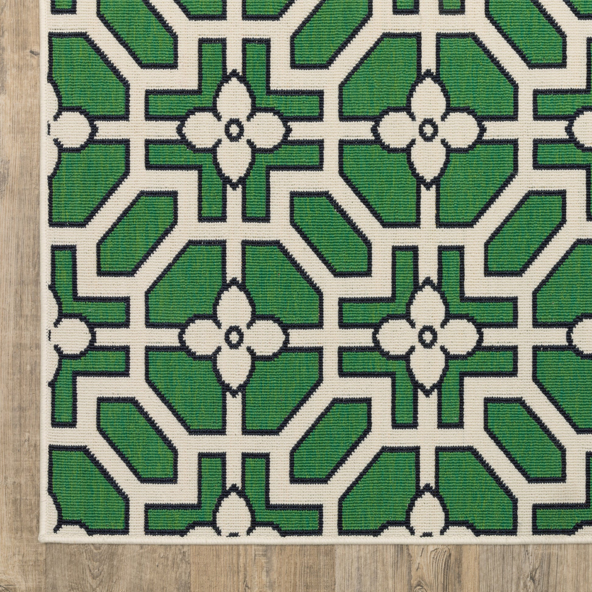 Oriental Weavers Havana  Ivory Green Casual