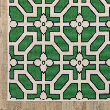 Oriental Weavers Havana  Ivory Green Casual
