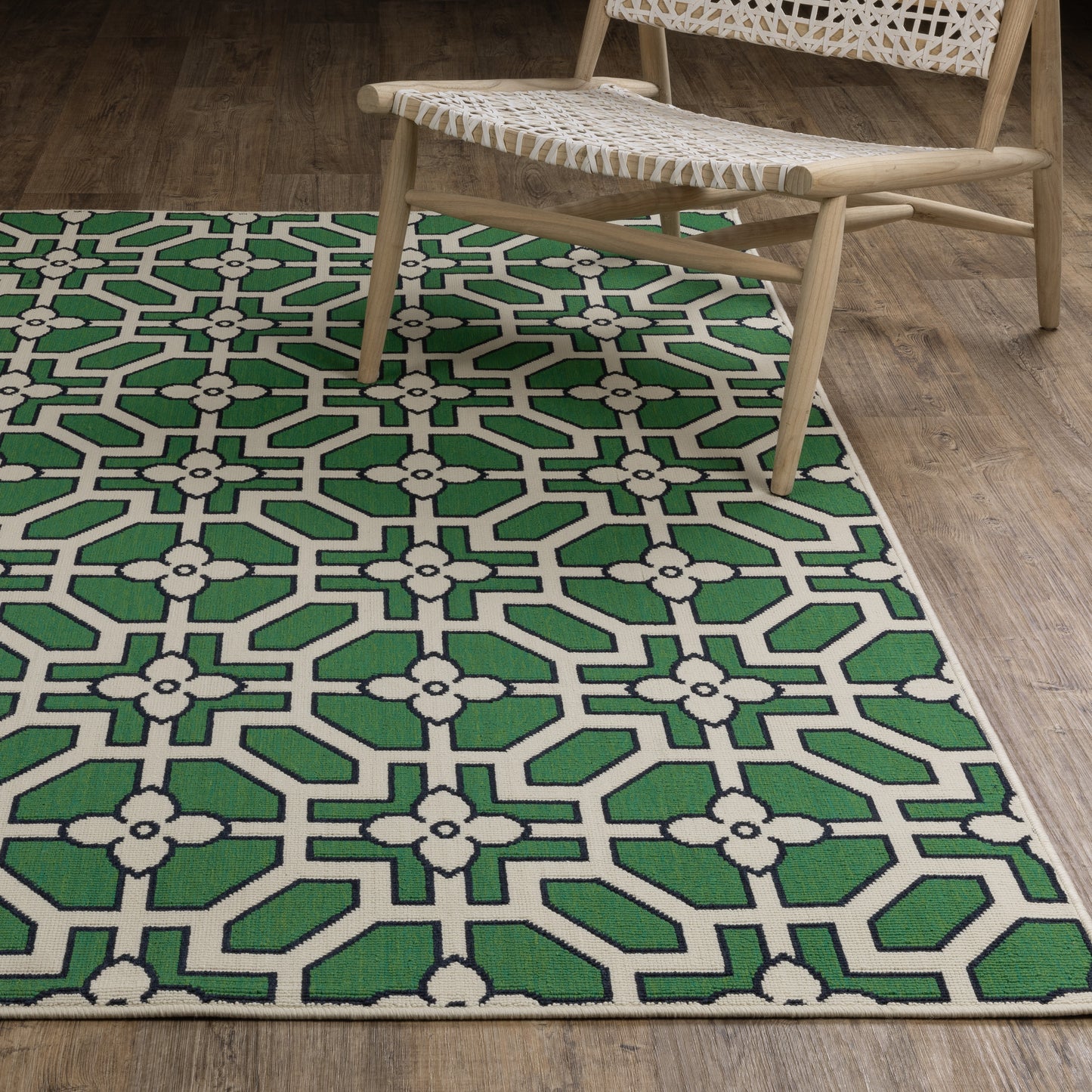 Oriental Weavers Havana  Ivory Green Casual