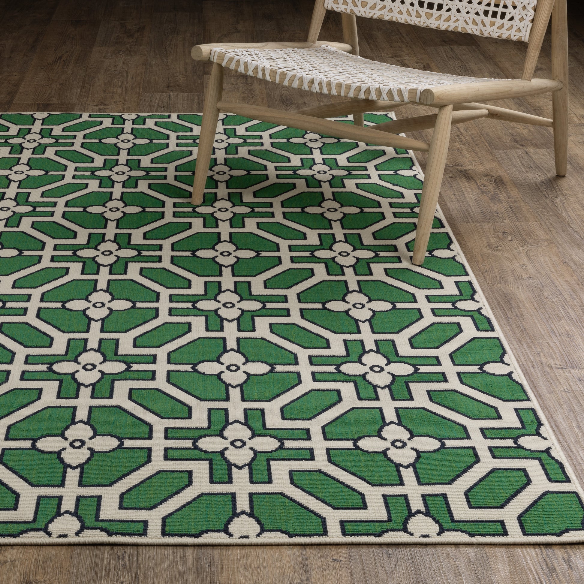 Oriental Weavers Havana  Ivory Green Casual