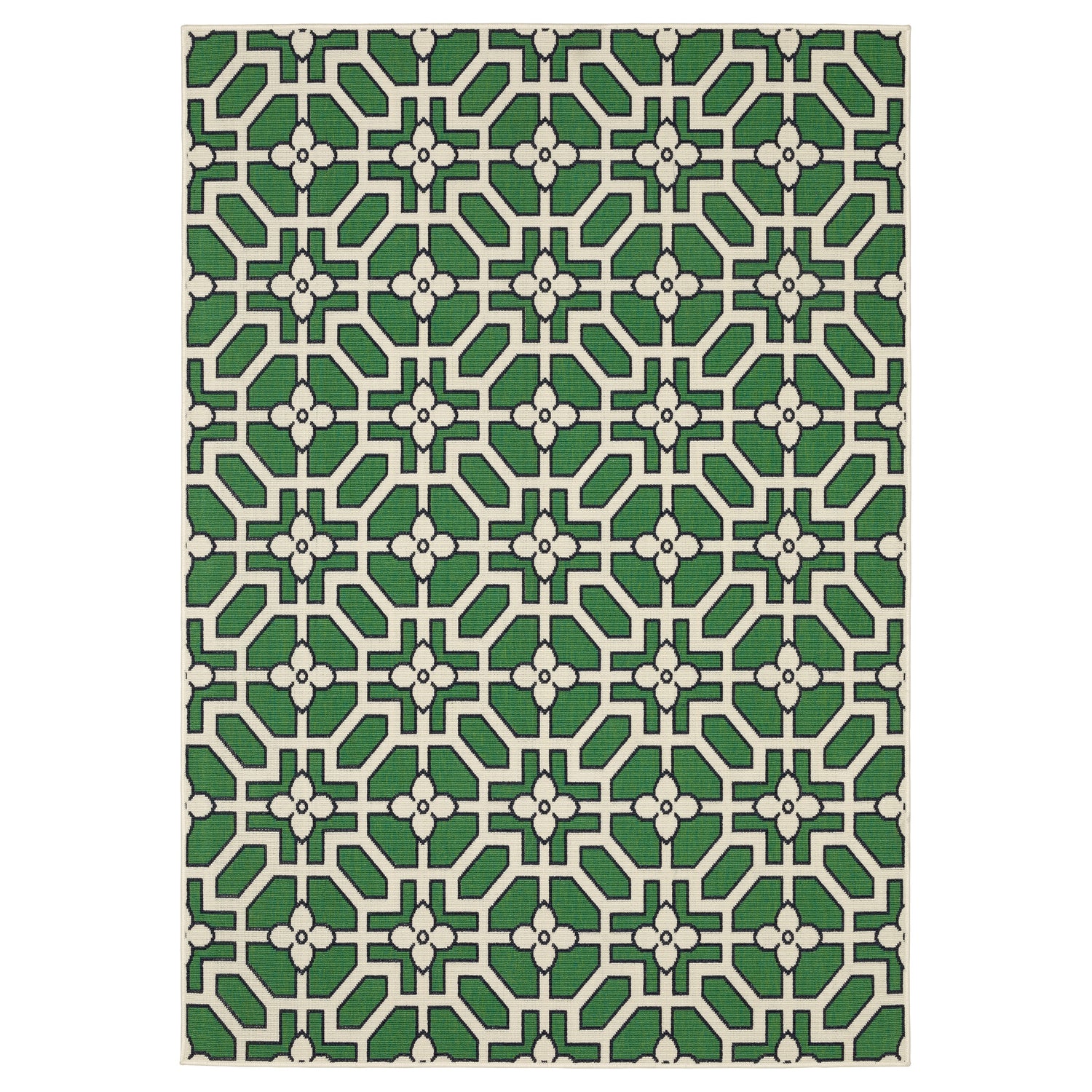 Oriental Weavers Havana  Ivory Green Casual