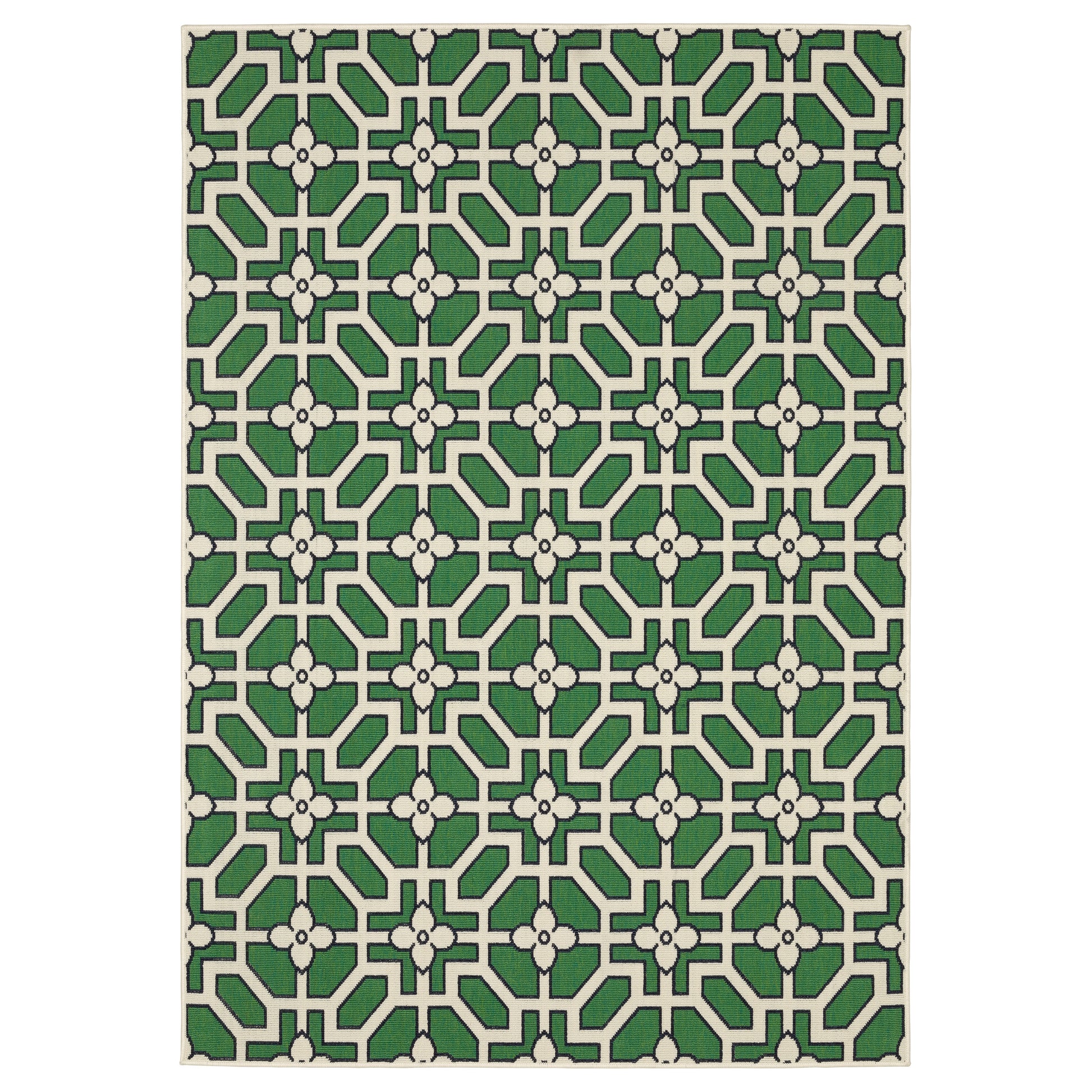 Oriental Weavers Havana  Ivory Green Casual